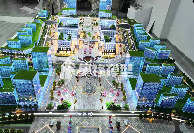 商业模型-西藏山南恒宇广场