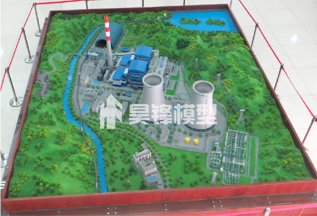 工业沙盘模型-云南能投火电项目